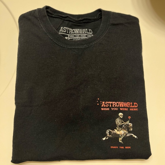Astroworld Travis Scott Cactus Jack Tour Shirts - Picture 2 of 5